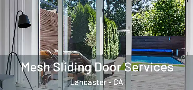 Mesh Sliding Door Services Lancaster - CA